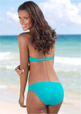 Low Rise Bikini Bottom Aqua Reef