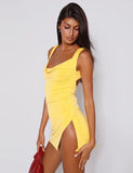JOSLIN DRESS YELLOW