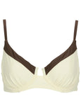 Colorblock Underwire Top Pristine Chicory