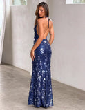 ZANA MAXI DRESS NAVY