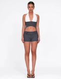 LOTUS TOP CREAM GREY