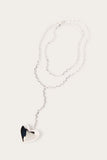 Carina Heart Drop Necklace