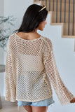 Let It Go Tan Open Knit Sweater SALE