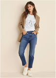 Audrey Straight Leg Jeans Medium Wash