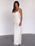 GINNY MAXI DRESS OFF WHITE
