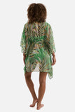Parker Mini Caftan Coastal Leaves