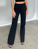 KITTIE HIGH RISE PANT BLACK