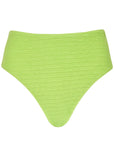 Textured Fiji Bottom Bright Lime Green