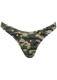 Malibu Cheeky Bikini Bottom Starry Camo