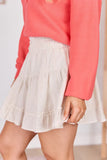 Seaside Soiree Linen Blend Skort