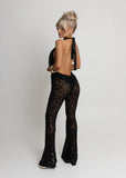 New Rules Lace Jumpsuit Black