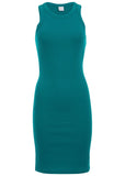 Flexrib Mini Dress Teal