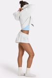 Mid Rise Shorts in Coconut