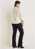 Cable Knit Sweater Off White