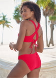 Bali Moderate Bikini Bottom Red Hot