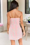 Katy Pink Gingham Daisy Dress