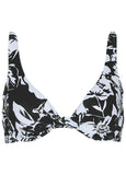 Antigua Twist Underwire Top Inverted Roses