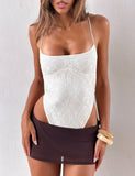 MINERVA 20 BODYSUIT CREAM LACE
