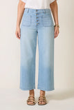 Georgia Wide Leg Ankle Jean