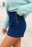 My Favorite Dark Wash Denim Skort SALE