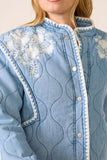 Denim Quilted Jacket
