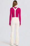 Waterproof High Rise Salopettes with Suspenders in Ice