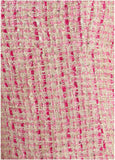 Sparkle Tweed Mini Dress Pink Multi