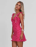 AMARIS MINI DRESS DITSY FLORAL