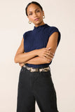 Nara Mock Neck Top