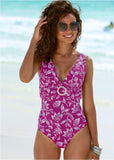 Ring One Piece Hot Field Floral