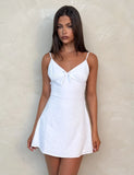 WINNIE MINI DRESS WHITE
