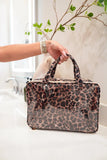 KenzKustomz Clear Coat Toiletry Case Leopard