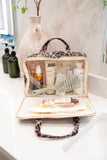 KenzKustomz Clear Coat Toiletry Case Leopard