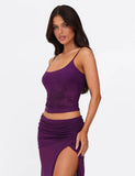 OCTAVIA TOP PURPLE