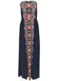 Convertible Maxi Dress Median Paisley