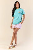 Lost In Paradise Mint Graphic Tee
