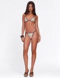 DIANA BIKINI BOTTOM NEUTRAL ANIMAL ANIMAL MARBLE