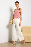 Sonya Stripe Ringer Tank