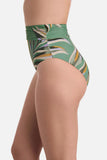 Morgan High Waist Pant Coastal Leaves