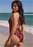 Bondi One Piece Swimsuit Rose Garden