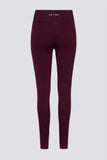 Soft Active V Waist Leggings in Burgundy