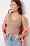 Nina Seamless V Neck Tank