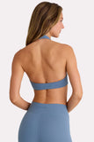 Soft Active Sports Bra in Marine