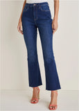 Brigitte Kick Flare Jeans Dark Wash