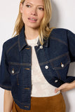 Short Sleeve Button Front Jacket