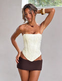 LANIA CORSET TOP CREAM
