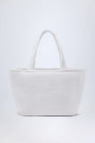 Towelling Tote Bag in White