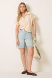 AirEssentials Ribbed Short Sleeve Half Zip