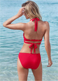 Laguna Wrap Underwire Top Red Hot