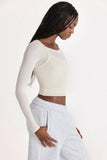 ButterCloud Layered Top in Coconut